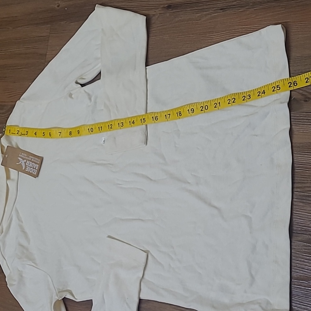 Eddie Bauer Cream Women's Top for women zise L new. - Picture 4 of 9